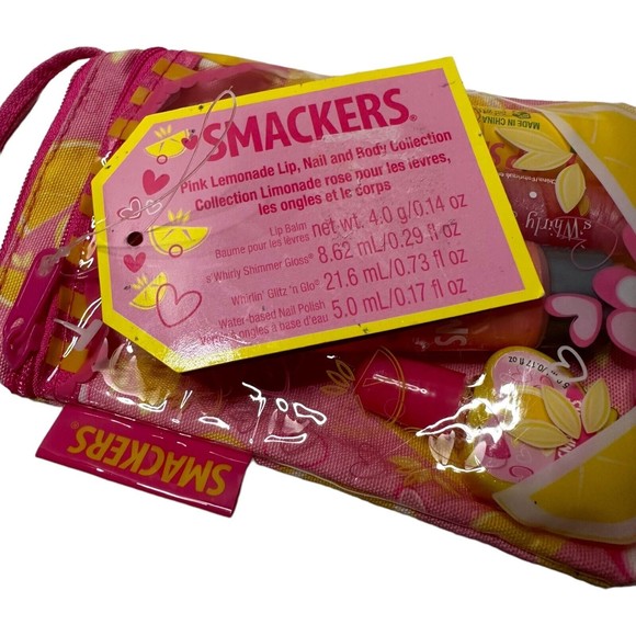 Lip Smacker Glam Bag Pink Lemonade SEALED chapstick, Lip Gloss, Glow, Polish - Picture 5 of 15